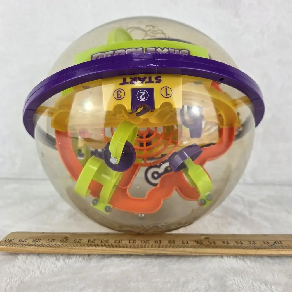 Original Perplexus 3D Maze Ball Puzzle Game Brain Teaser by PlaSmart Fast Ship!